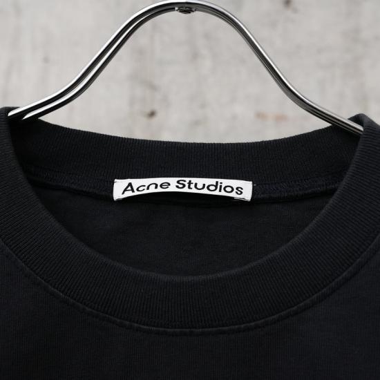 25SS 아크네 스튜디오 반팔 티셔츠 CL0274900 BLACK - ACNE STUDIOS