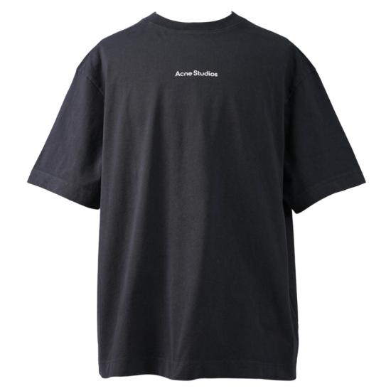 25SS 아크네 스튜디오 반팔 티셔츠 CL0274900 BLACK