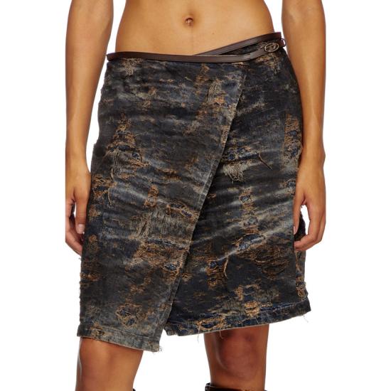 24FW 디젤 데님 스커트 A170230ABCW 01 - DIESEL