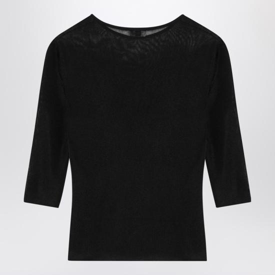 25SS 생로랑 탑 819910Y75WA Black - SAINT LAURENT