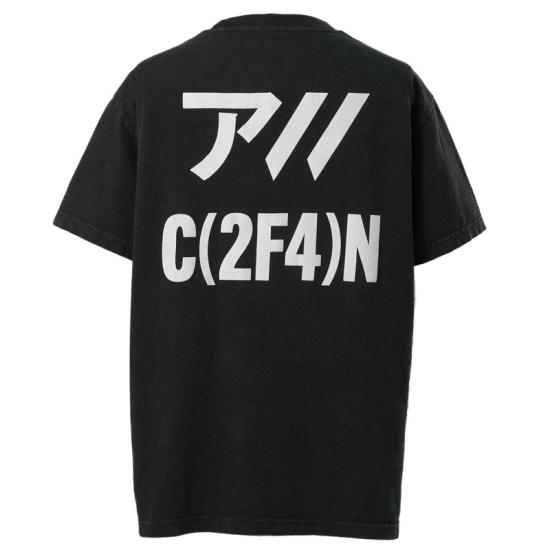 24FW TEFLON DISCO x PHIRE WIRE 반팔 티셔츠 TS01BK BLACK - OTHER BRANDS