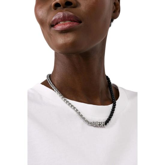 24FW 디젤 목걸이/팬던트 DX154300DJW 01 - DIESEL