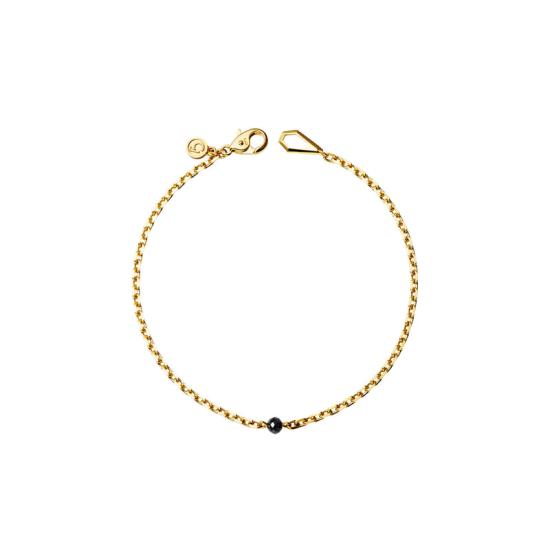  CORE JEWELS 브레이슬릿 ALT4BD18CHBGD K18YG GOLD BLACK DIAMOND