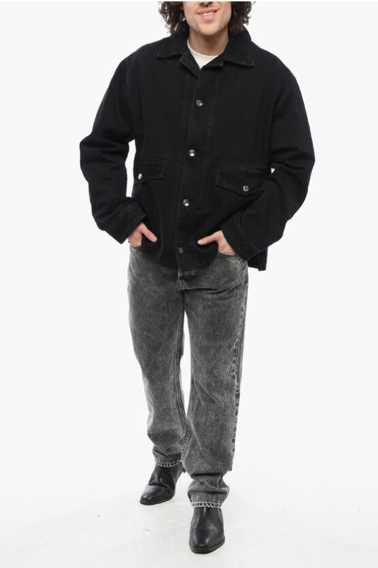  1989 스튜디오 데님 자켓 D07 71 BLK Black - 1989 STUDIO