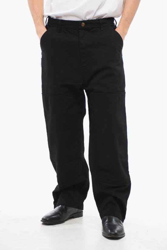  1989 스튜디오 스트레이트 팬츠 D07 64CO BLK Black