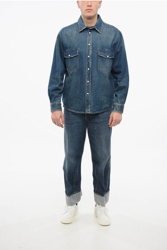  1989 스튜디오 데님 자켓 SS24 27DE WA Blue - 1989 STUDIO