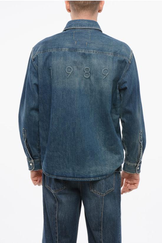 1989 스튜디오 데님 자켓 SS24 27DE WA Blue - 1989 STUDIO
