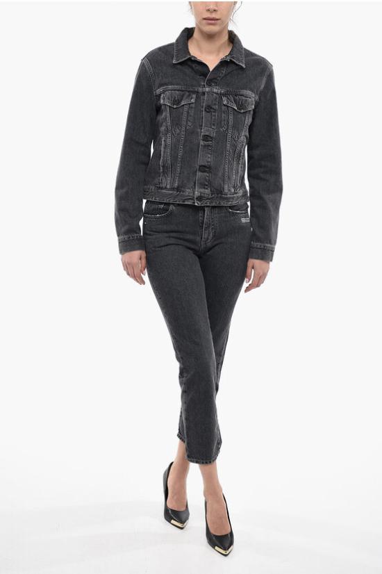  오프화이트 데님 자켓 OWYE012C99DEN0030701 Gray - OFF WHITE