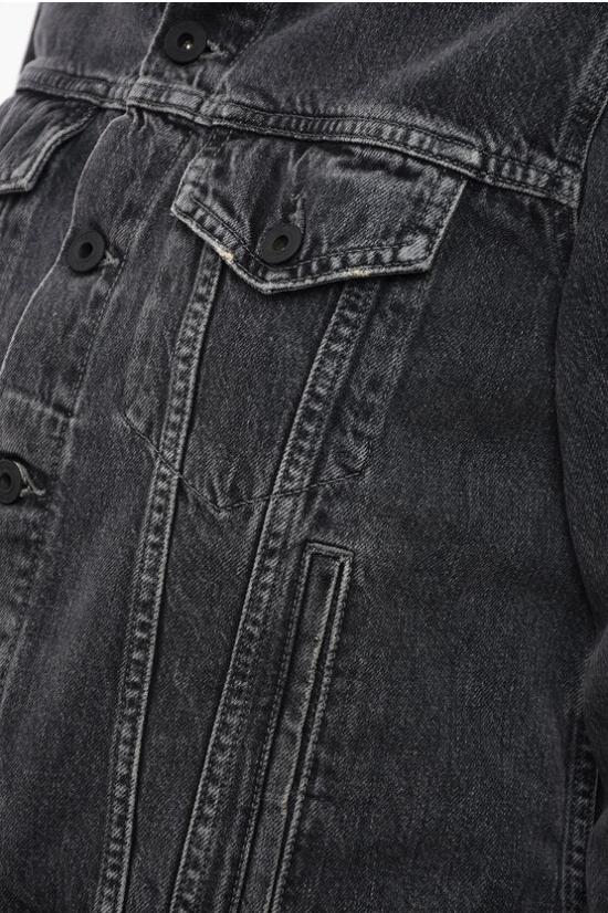  오프화이트 데님 자켓 OWYE012C99DEN0030701 Gray - OFF WHITE