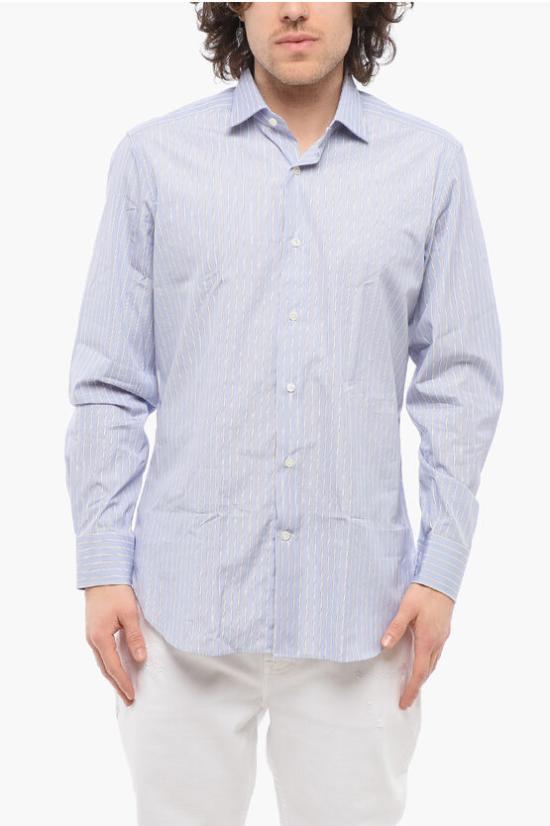  라보라토리오 델 카르민 긴팔 셔츠 50202500 Blue