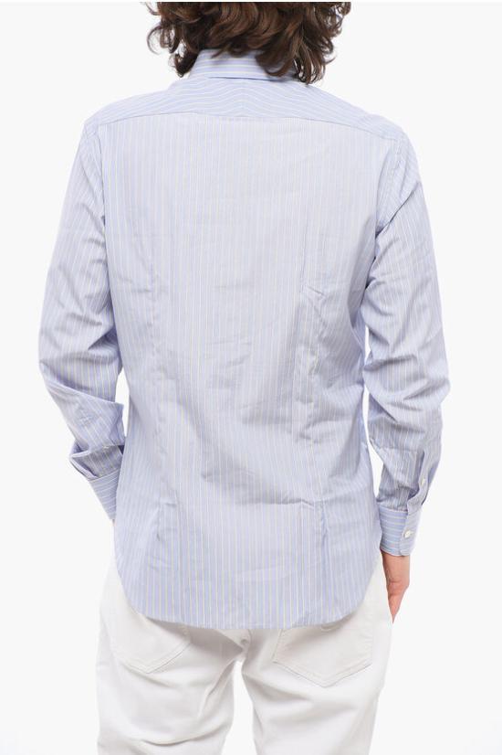  라보라토리오 델 카르민 긴팔 셔츠 50202500 Blue - LABORATORIO DEL CARMINE