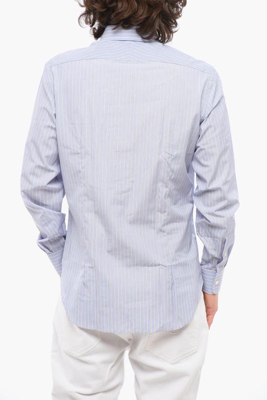  라보라토리오 델 카르민 긴팔 셔츠 50202500 Blue - LABORATORIO DEL CARMINE