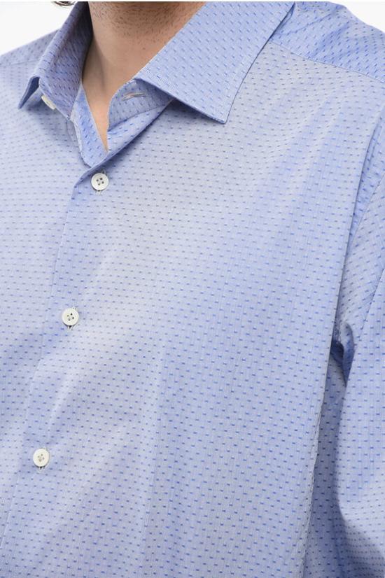  라보라토리오 델 카르민 긴팔 셔츠 40189420 Blue - LABORATORIO DEL CARMINE