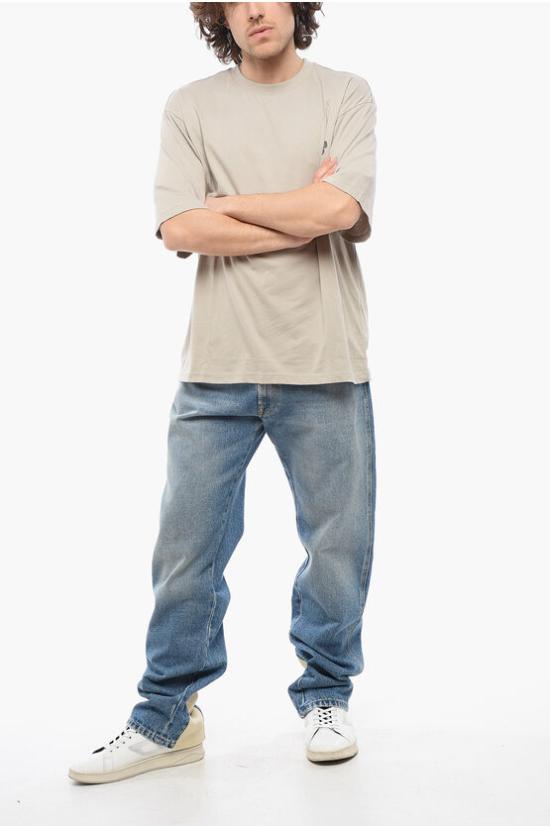  어 페이퍼 키드 반팔 티셔츠 S4PKUATH054100 Beige - A PAPER KID