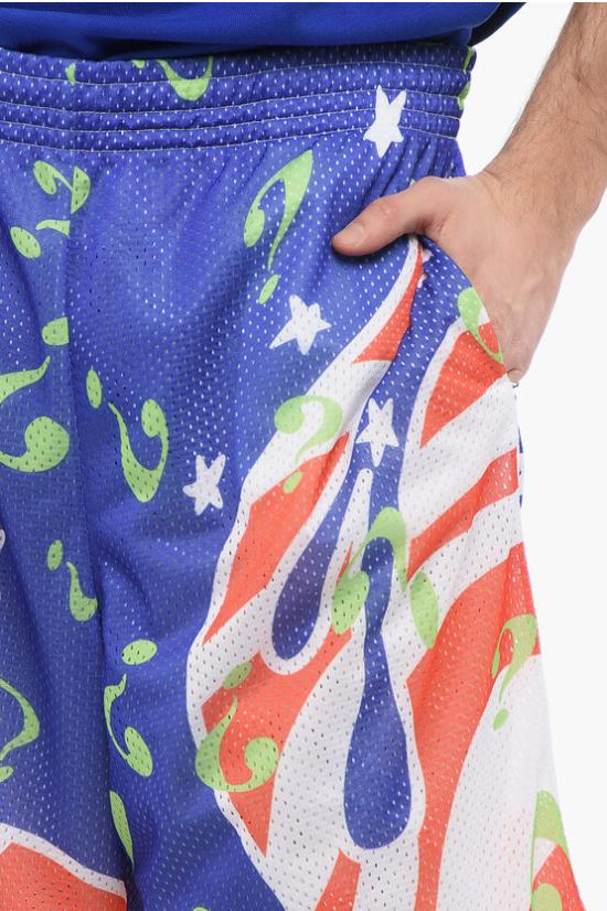  스카이하이팜 숏팬츠 SHF05P0191 Blue - SKY HIGH FARM