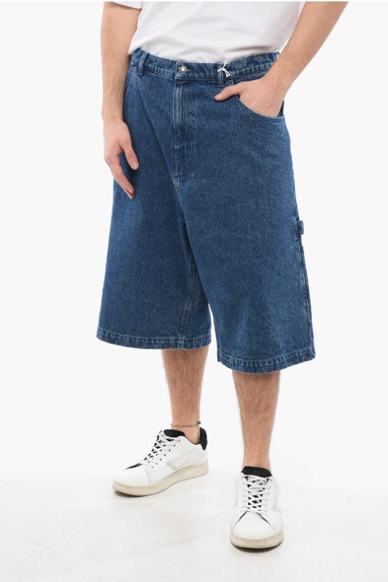  스카이하이팜 데님 숏팬츠 SHF05P0181 Blue