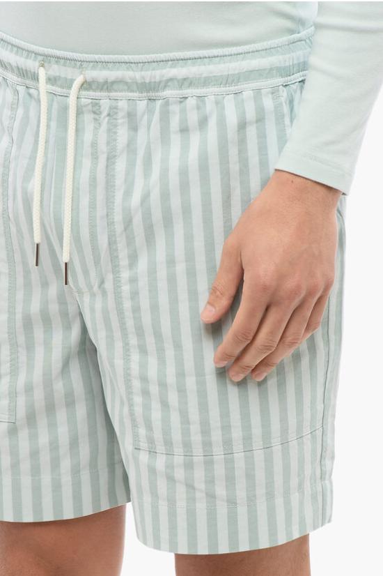  메종키츠네 숏팬츠 MM01407WC2048 S409 Green - MAISON KITSUNE