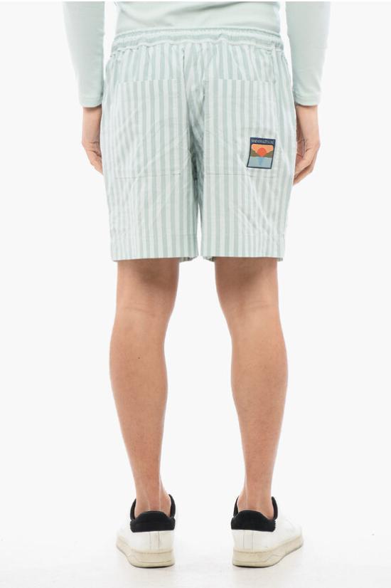  메종키츠네 숏팬츠 MM01407WC2048 S409 Green - MAISON KITSUNE