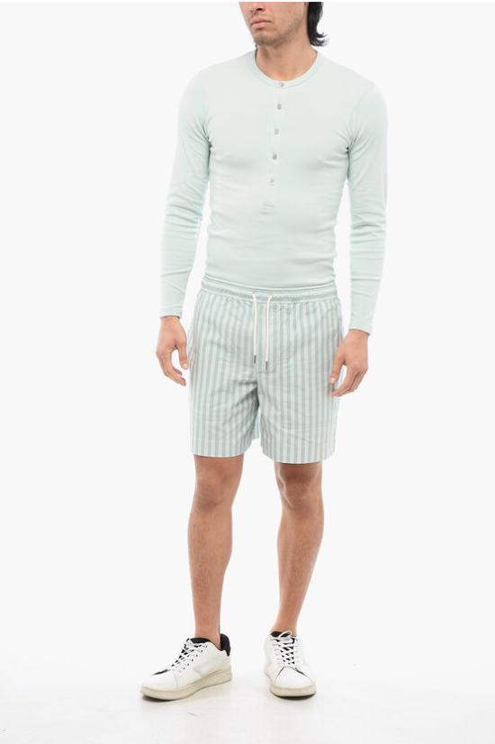  메종키츠네 숏팬츠 MM01407WC2048 S409 Green - MAISON KITSUNE