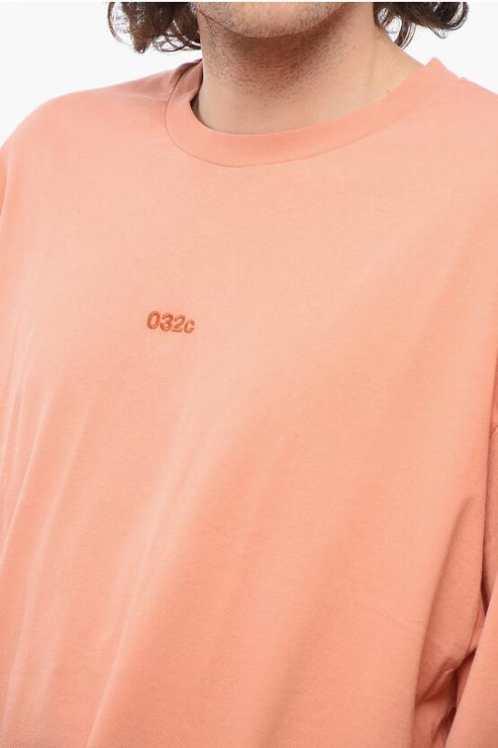  032C 반팔 티셔츠 SS23 C 1071CO WT Orange - 032C