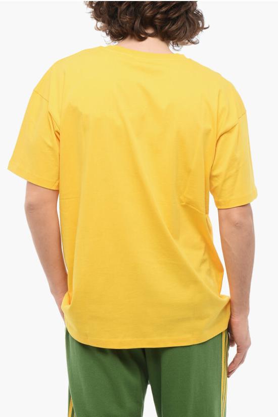  스카이하이팜 반팔 티셔츠 SHF05T0031 Yellow - SKY HIGH FARM