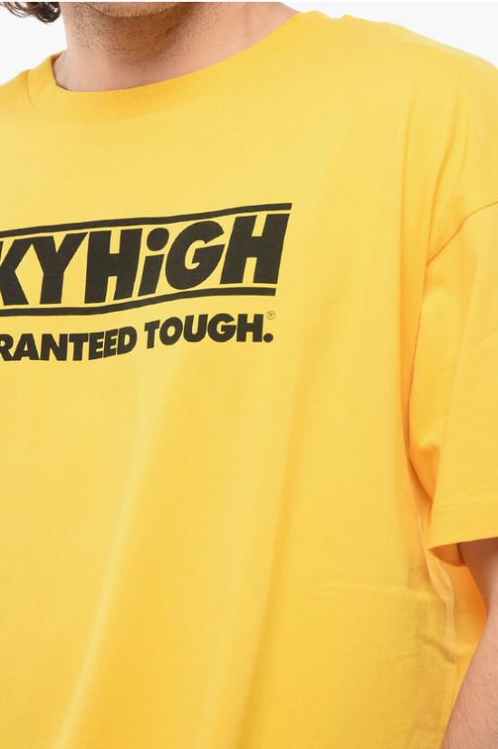  스카이하이팜 반팔 티셔츠 SHF05T0031 Yellow - SKY HIGH FARM