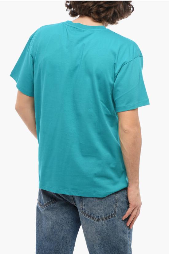  스카이하이팜 반팔 티셔츠 SHF05T0021 Blue - SKY HIGH FARM