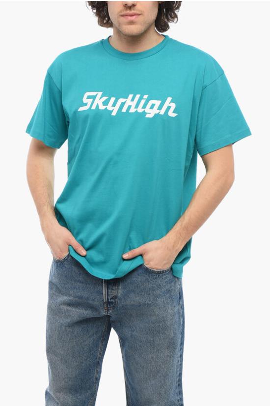  스카이하이팜 반팔 티셔츠 SHF05T0021 Blue