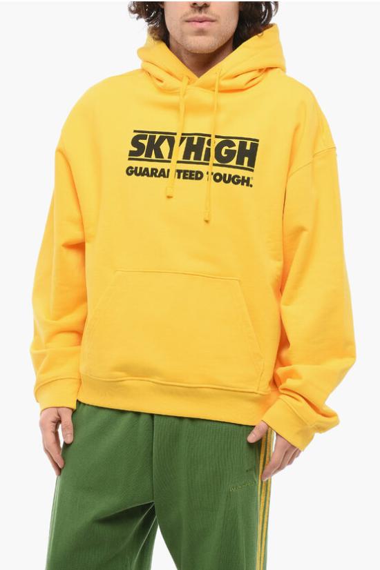  스카이하이팜 후드 티셔츠 SHF05T0231 Yellow