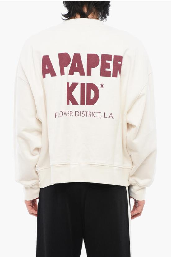  어 페이퍼 키드 긴팔 티셔츠 S4PKUASW002013 White - A PAPER KID