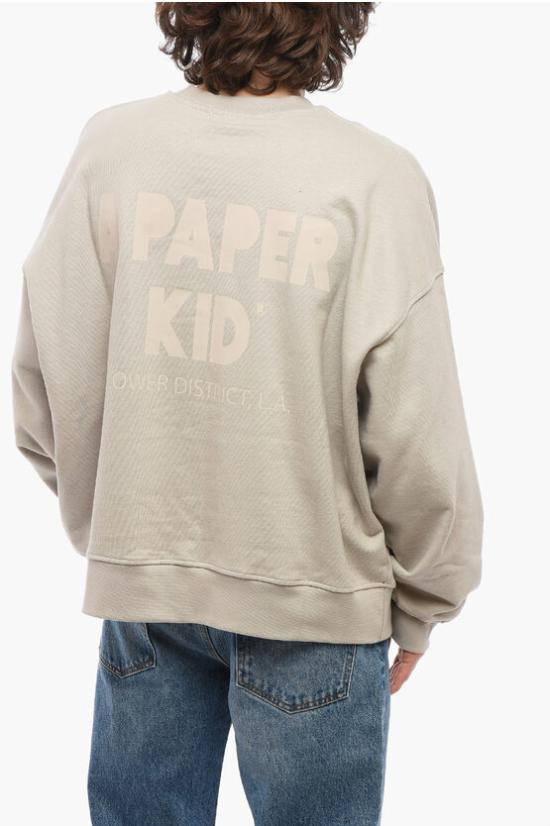  어 페이퍼 키드 긴팔 티셔츠 S4PKUASW002100 Gray - A PAPER KID