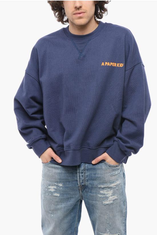  어 페이퍼 키드 긴팔 티셔츠 S4PKUASW002060 Blue