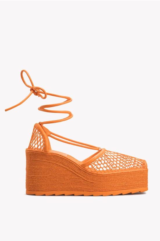  보테가베네타 샌들 689536 V1O01 7593 Orange - BOTTEGA VENETA