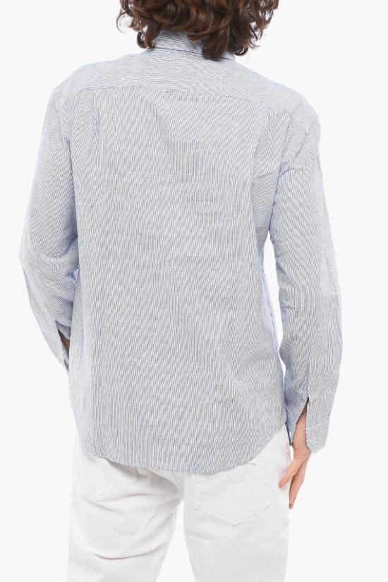  살바토레피콜로 긴팔 셔츠 KS12CO 0 Blue - SALVATORE PICCOLO