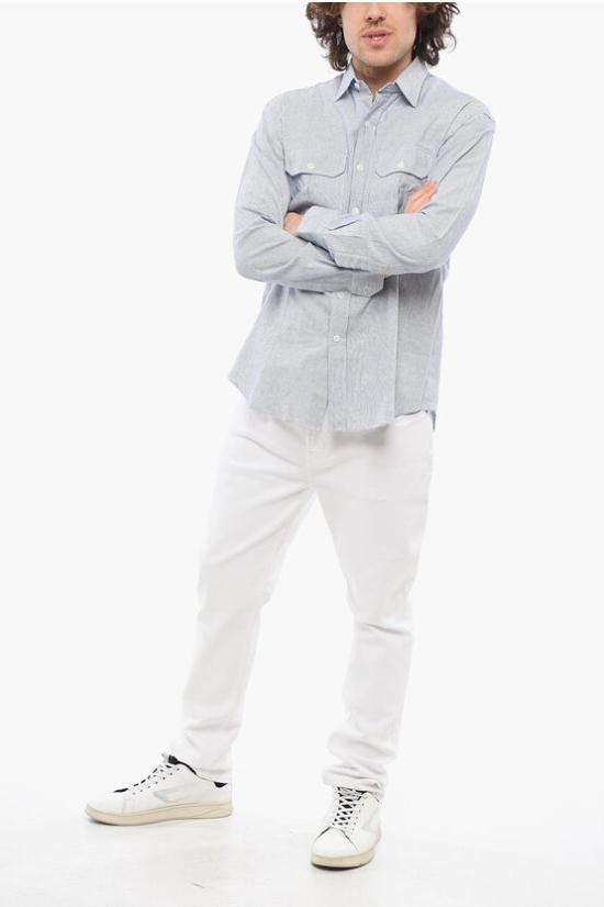  살바토레피콜로 긴팔 셔츠 KS12CO 0 Blue - SALVATORE PICCOLO