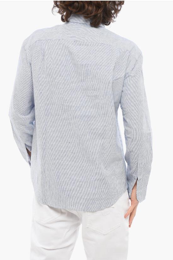  살바토레피콜로 긴팔 셔츠 KS12CO 0 Blue - SALVATORE PICCOLO