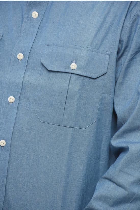  살바토레피콜로 데님 셔츠 OR190CO 0 Blue - SALVATORE PICCOLO