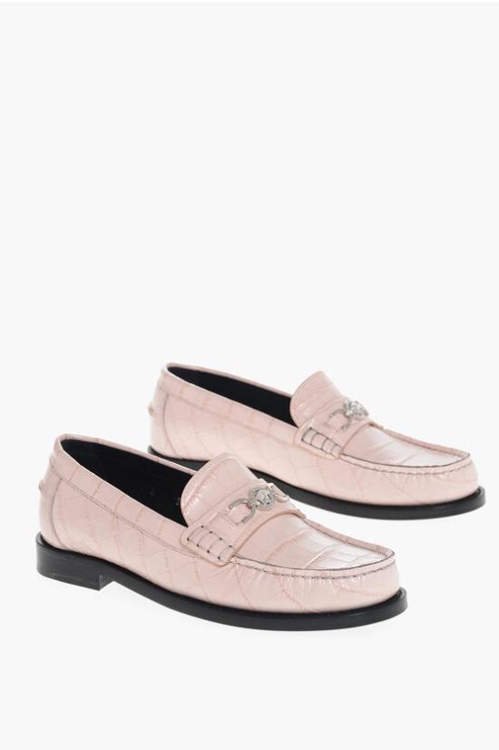  베르사체 로퍼 1012123 1A08910 1PF5P Pink