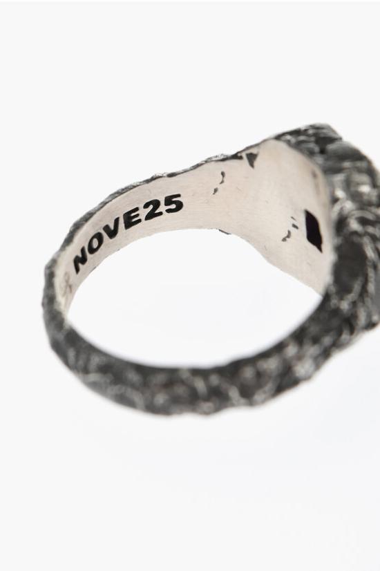  노브25 반지 N25ANE00398 Argento Burgundy - Nove25