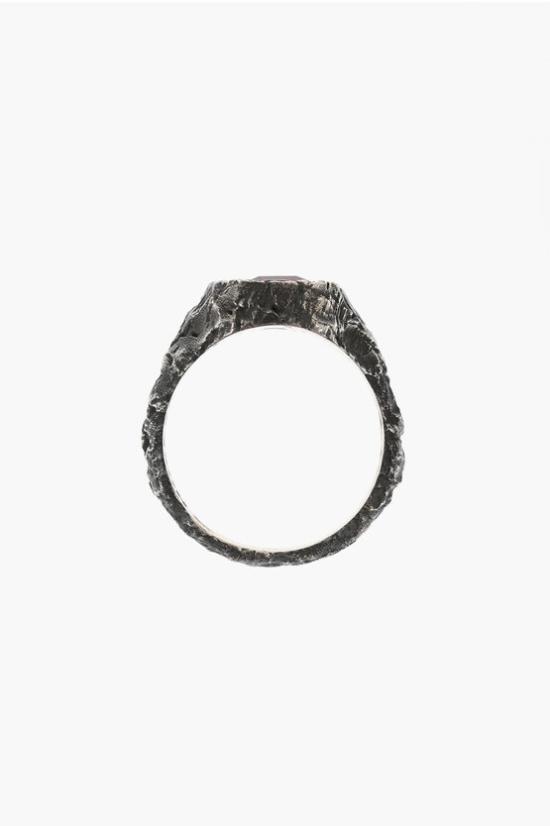  노브25 반지 N25ANE00398 Argento Burgundy - Nove25