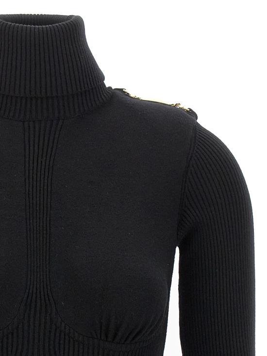  엘리자베타프랜치 미디 스커트 AM18M36E2110 Black - ELISABETTA FRANCHI