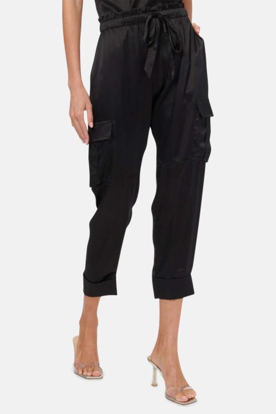  카미 뉴욕 크롭 팬츠 캐미 NYC 카멘 카고 팬츠 블랙 - CAMI NYC