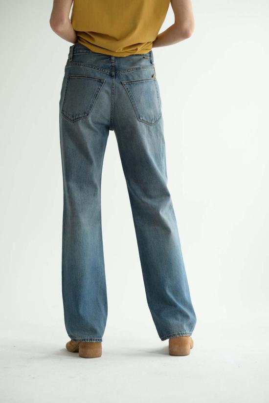  제이미 할러 데님 팬츠 이지 스트레이트 보레고 인디고 - JAMIE HALLER