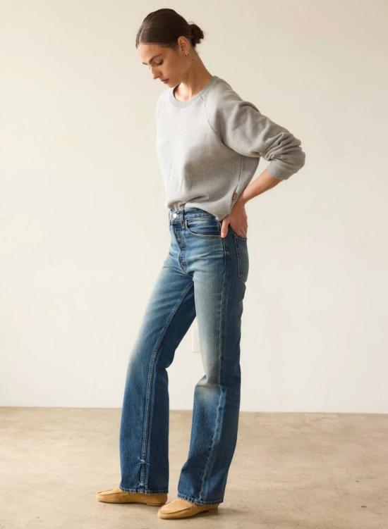  제이미 할러 데님 팬츠 이지 스트레이트 보레고 인디고 - JAMIE HALLER