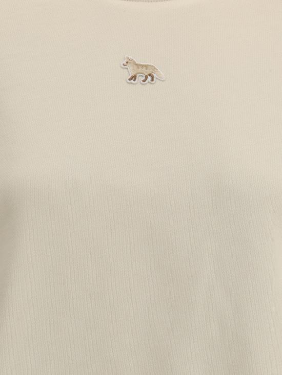 25SS 메종키츠네 후드 티셔츠 OW00301KM0325 0134 CREAM - MAISON KITSUNE