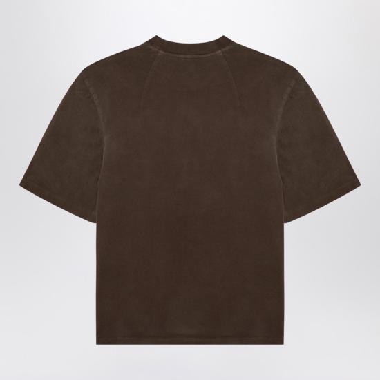 24FW 엔타이어 스튜디오 반팔 티셔츠 ES2252CO Brown - ENTIRE STUDIOS