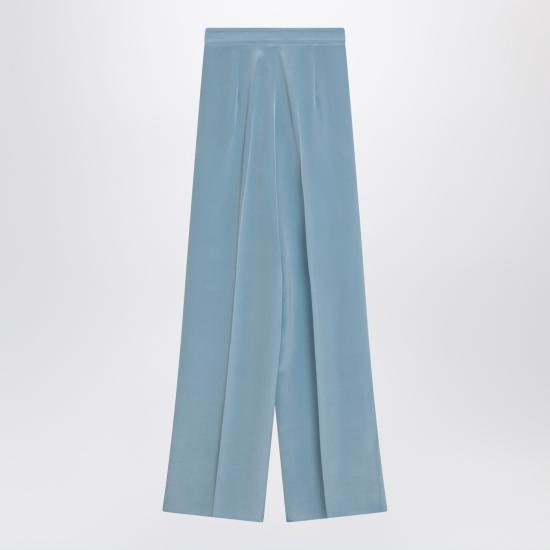 25SS 막스마라 스트레이트 팬츠 ORIGANOSI Light blue - MAX MARA