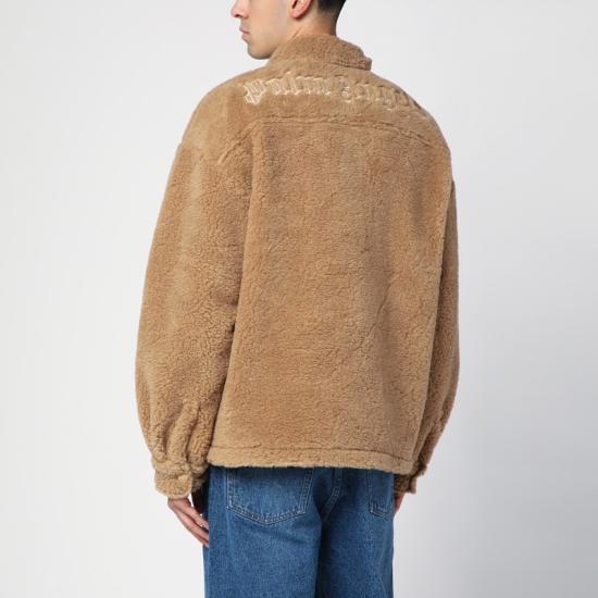  팜앤젤스 긴팔 셔츠 PMES035F24FAB001 Beige - PALM ANGELS