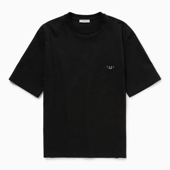 25SS 1989 스튜디오 반팔 티셔츠 S03UEB001JER002 Black