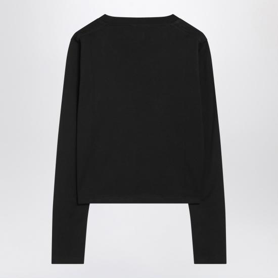 25SS 루루 스튜디오 긴팔 티셔츠 MASALCO Black - LOULOU STUDIO